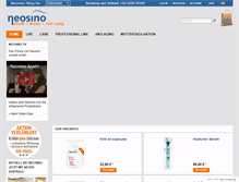Tablet Screenshot of neosino.net